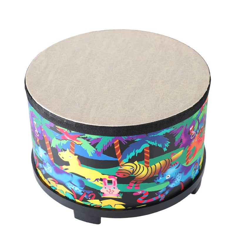 Ubblove Floor Tom Drum for Kids 10 inch Percussion Instrument Music Drum with 2 Mallets for Baby Children Special Christmas Birthday Gift - Image 4